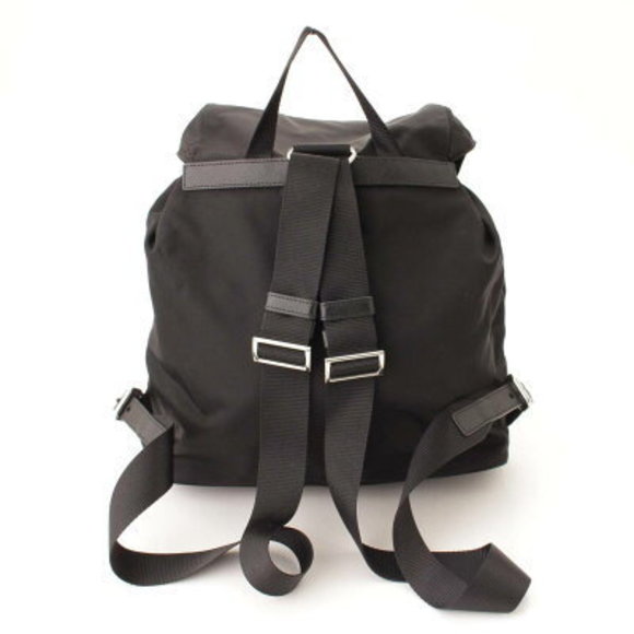 Prada ZAINO Nylon Rucksack Backpack Black - Picture 4 of 10